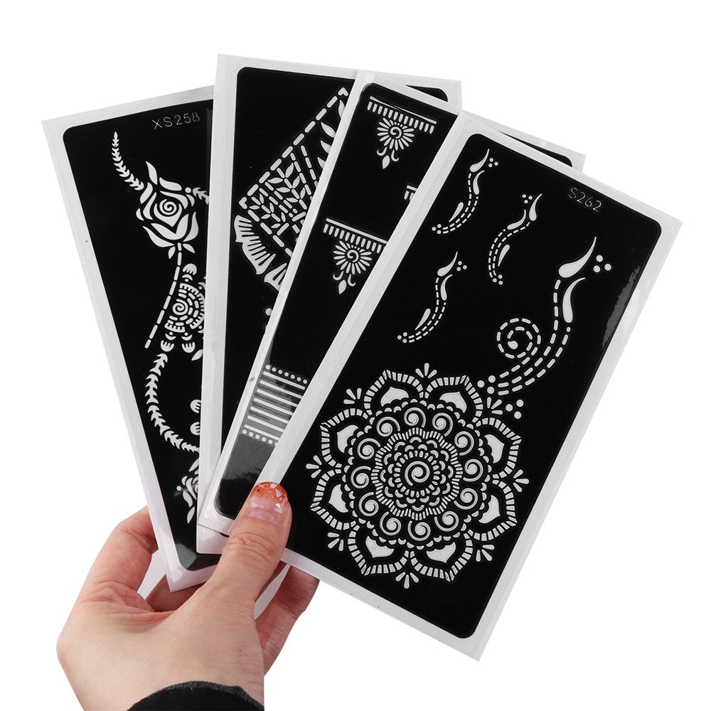 Nuovo Stencil per Mehndi in St - Ethnic Fashion India recensione e prezzo